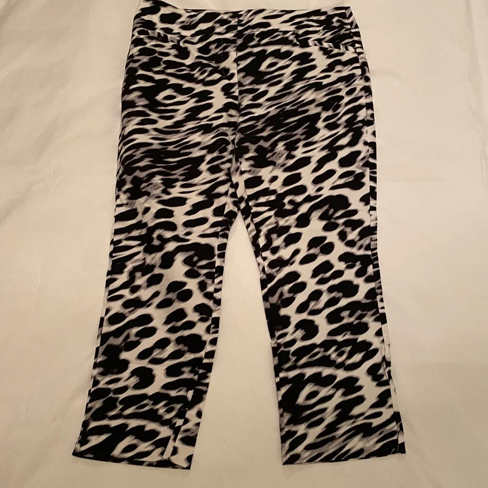 New York and Company zebra print pants - Picture 6 of 8